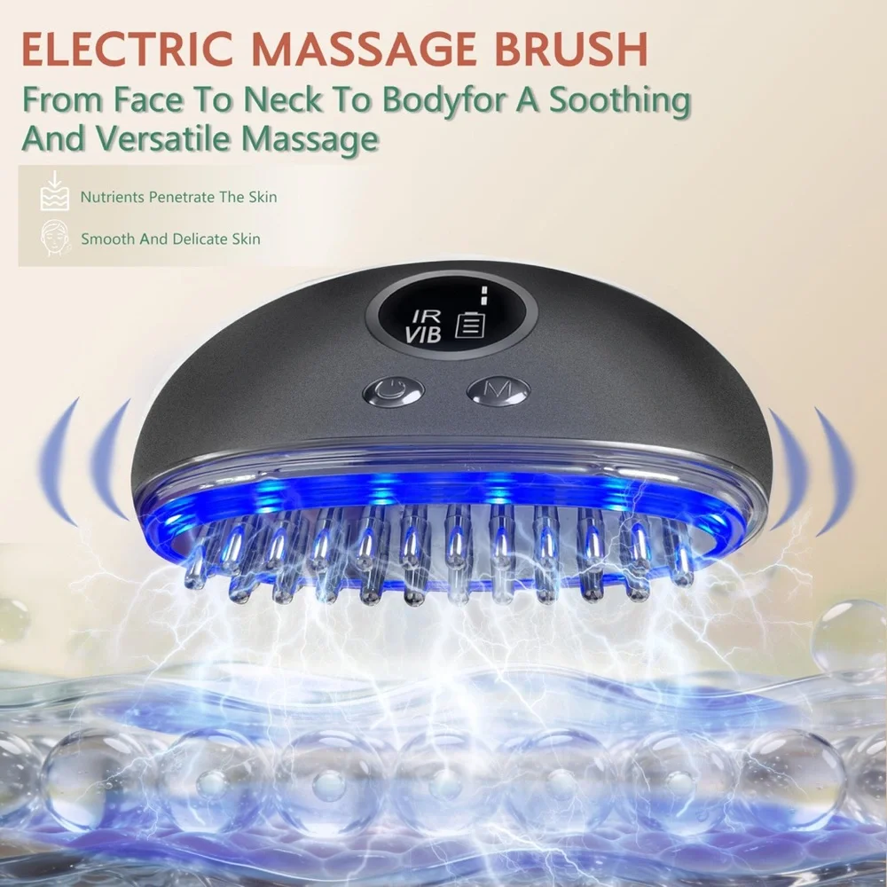 Electric Lymphatic Contour Face Brush - Face Massager- Unisex